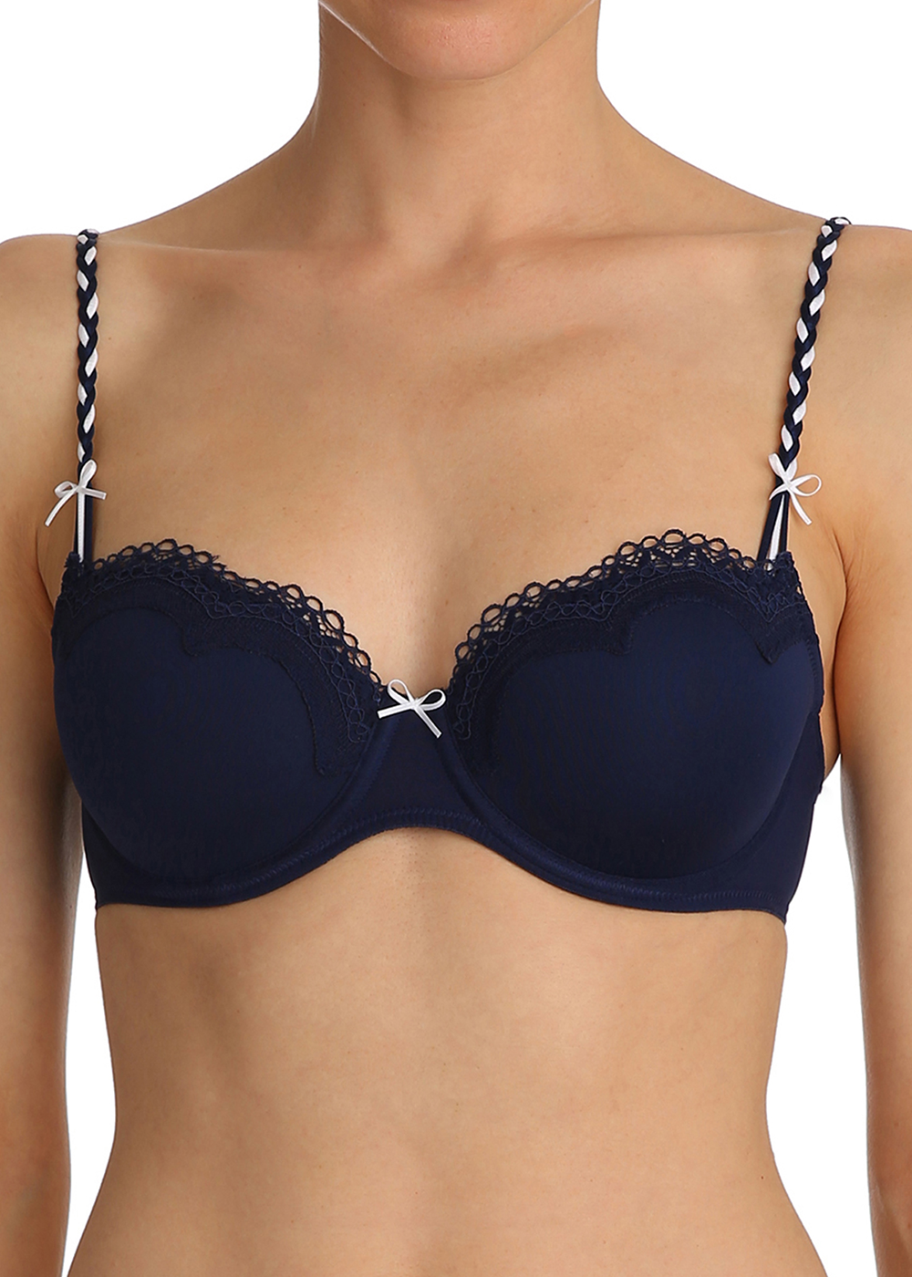 Soutien-gorge Rembourr Balconnet Marie-Jo Bleu Saphire